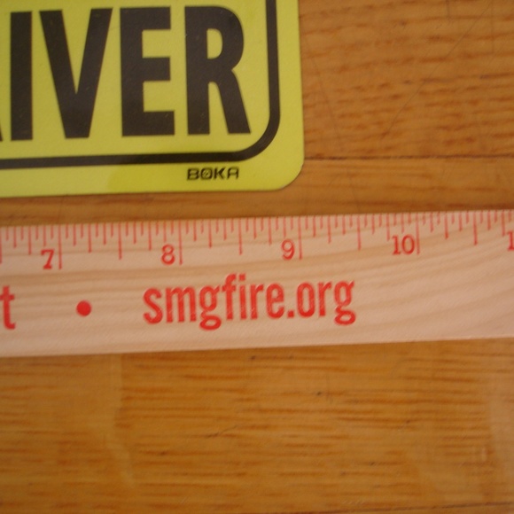 2/$12: STUDENT DRIVER 3 Magnetic Signs 3.5" x 9" - Picture 4 of 7